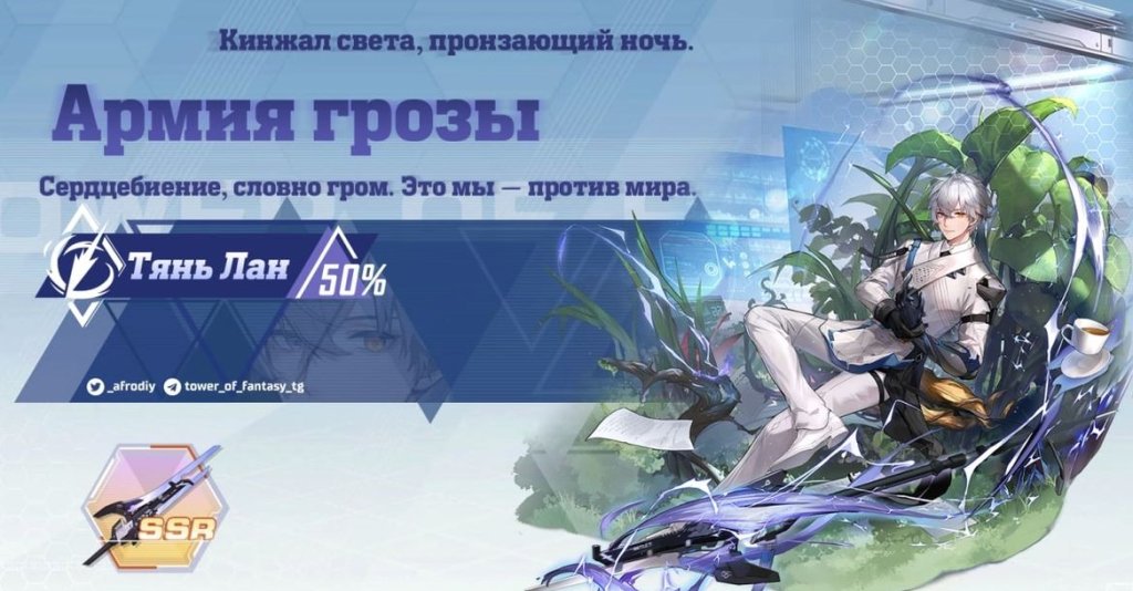 Tower of Fantasy русский язык