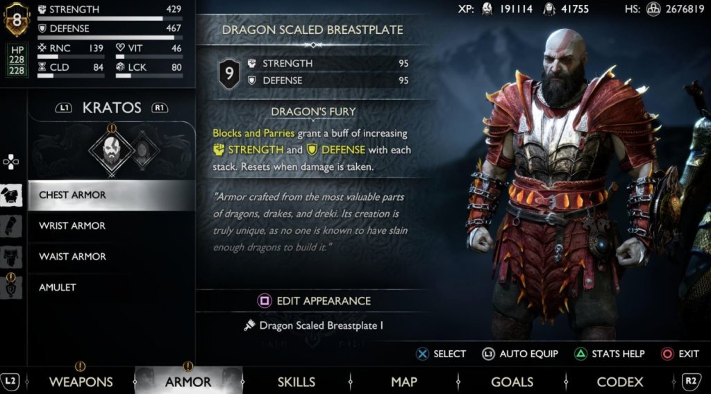 God of War: Ragnarok лучшие билды