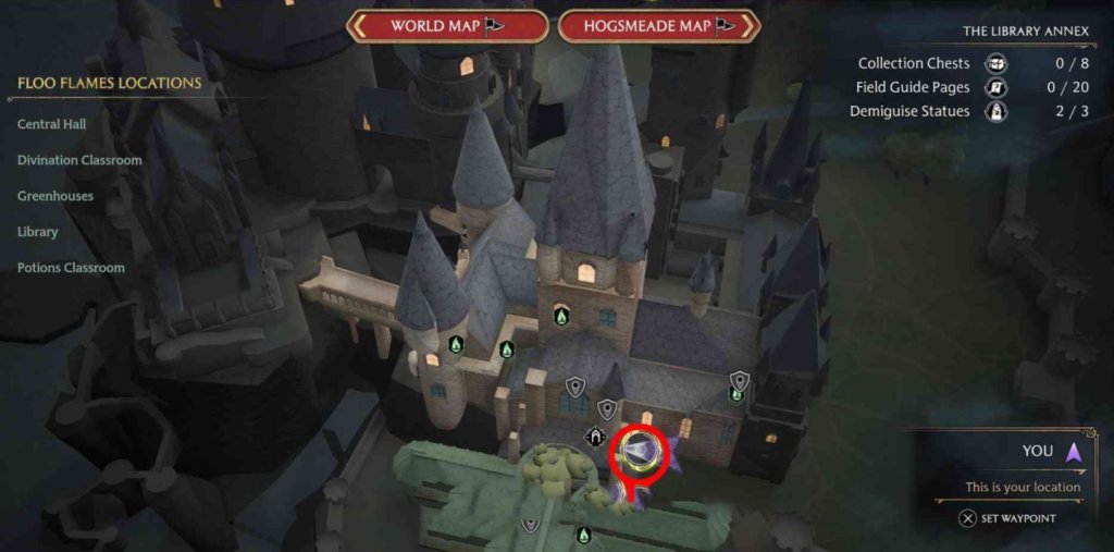 Hogwarts Legacy все статуэтки демимасок