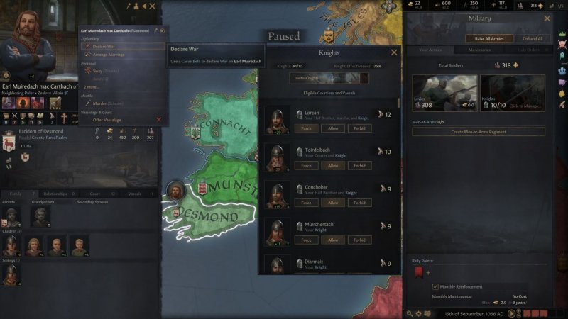 Crusader Kings 3 как вести войну