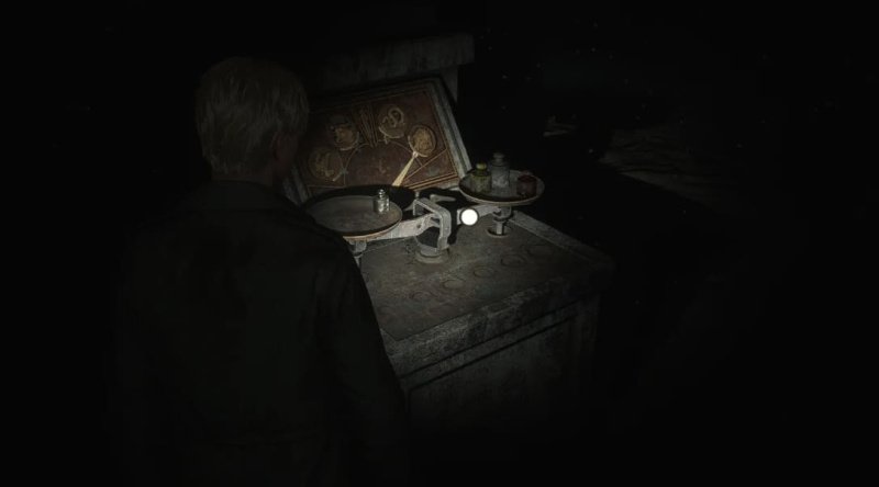 Silent Hill 2 загадка с весами