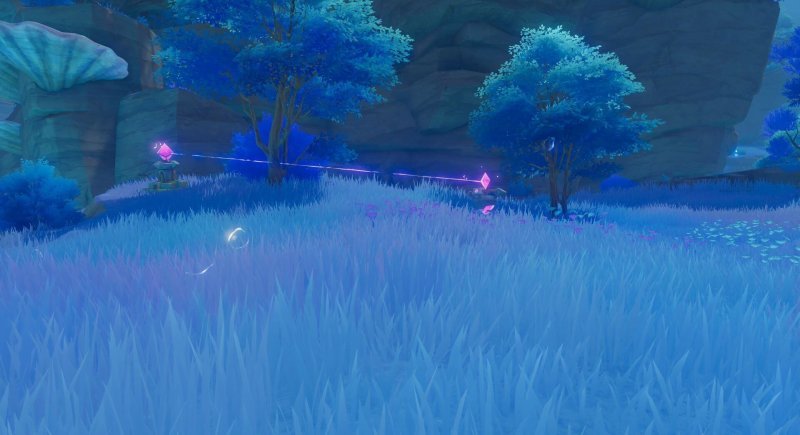 Genshin Impact как решить головоломки с релейными камнями на Ватацуми 5