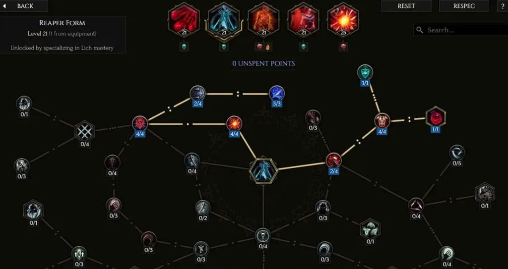 Last Epoch лучшие билды на лича