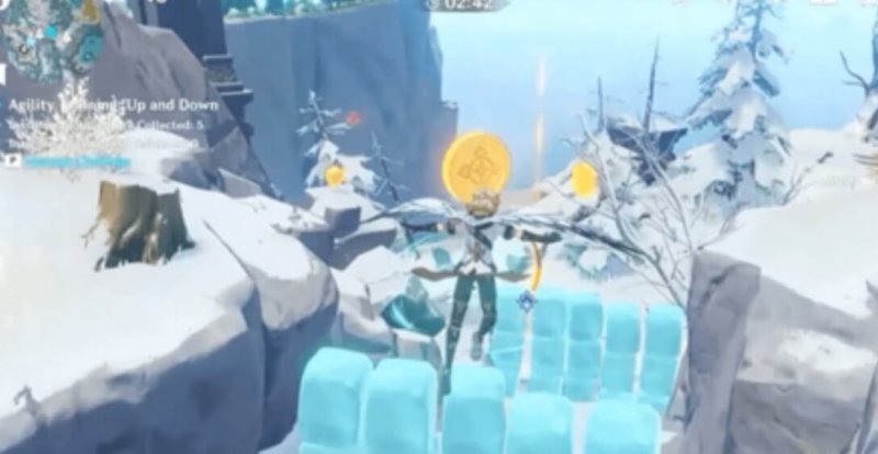 Genshin Impact белая пыль и снежная тень 1