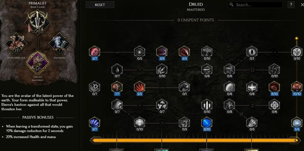 Last Epoch Друид билды
