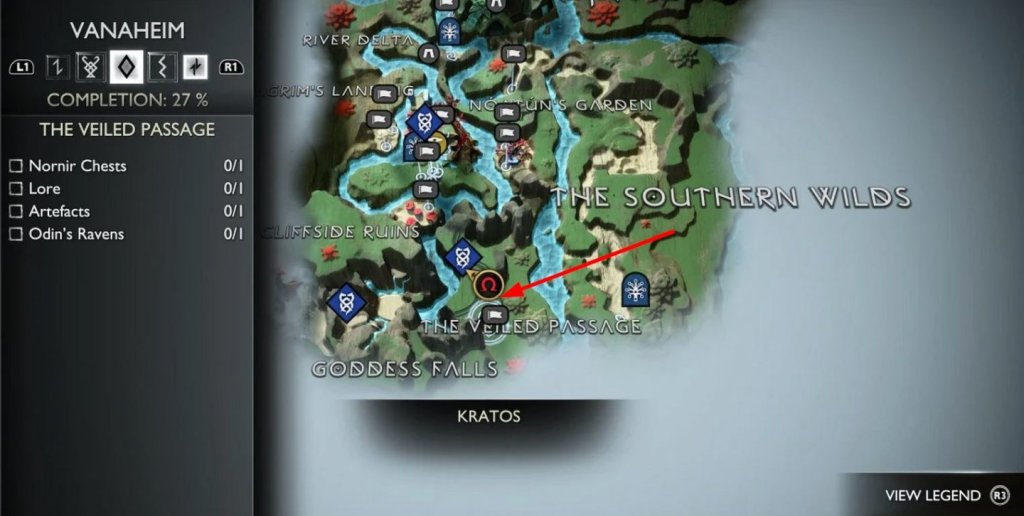 God Of War: Ragnarok сундуки Норн