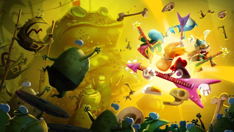 Лучшие аркадные игры на ПК Rayman Legends