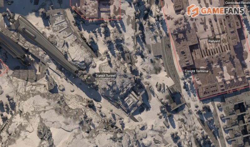 Карта Pendola Pass в ARC Raiders
