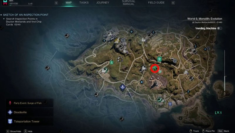 Once Human Набросок точки осмотра