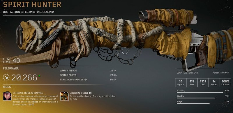 Легендарное оружие в Outriders 13