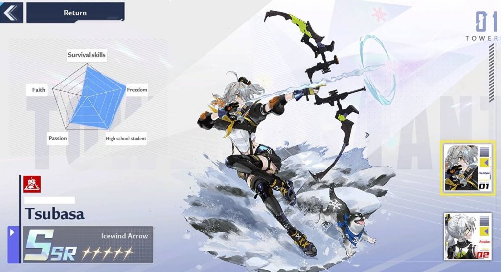 Tower Of Fantasy лучшие персонажи по урону