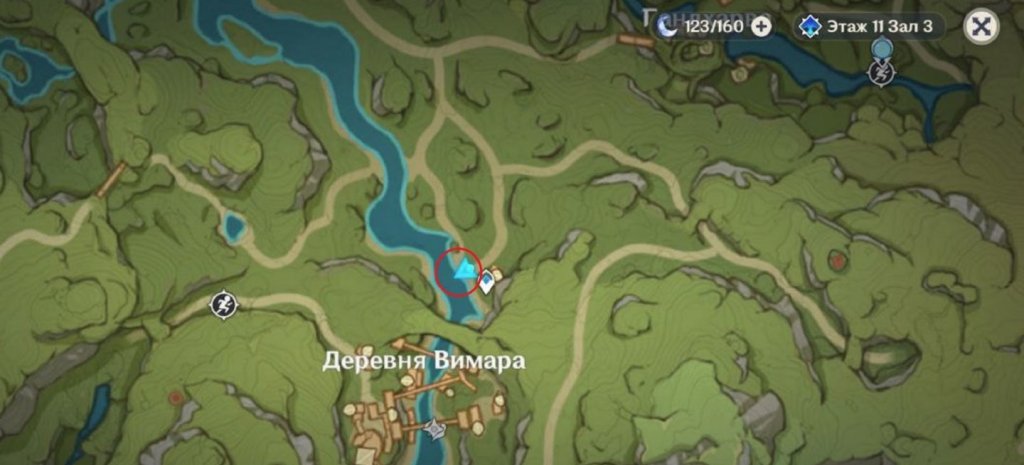 Genshin Impact рыбалка в Сумеру