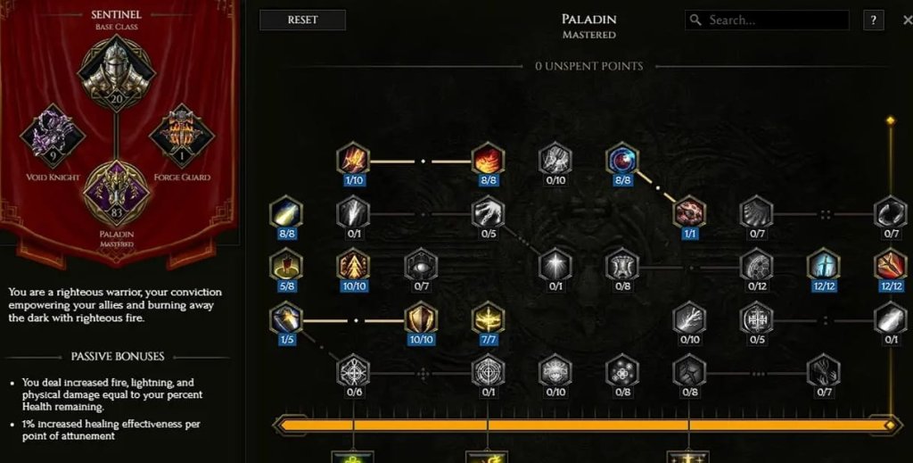 Last Epoch лучшие билды Паладина