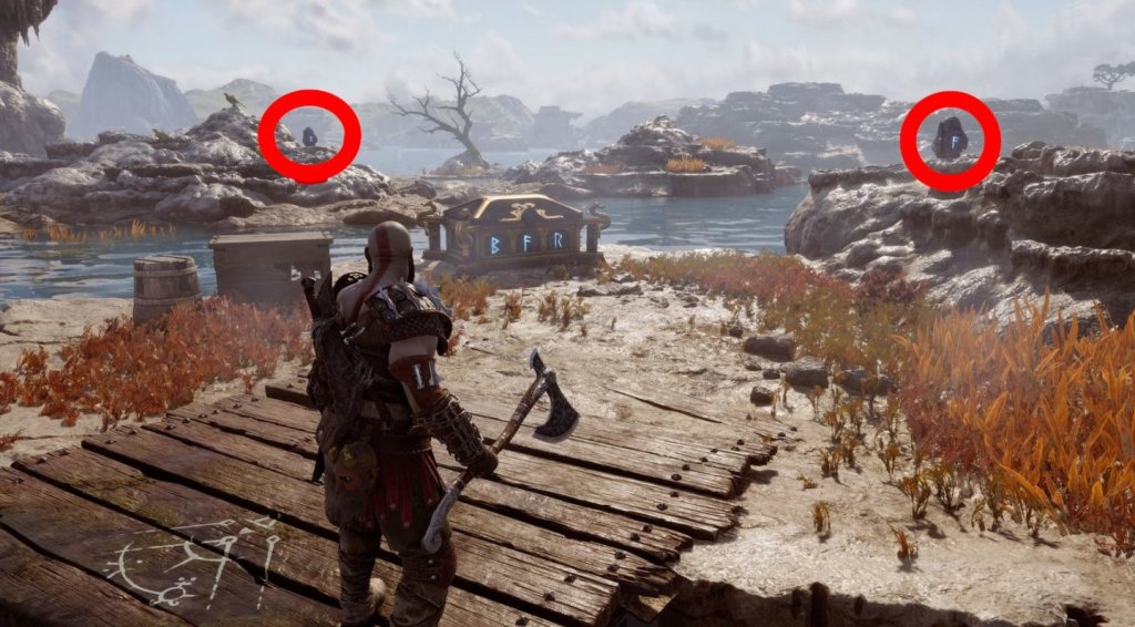 God Of War: Ragnarok сундуки Норн