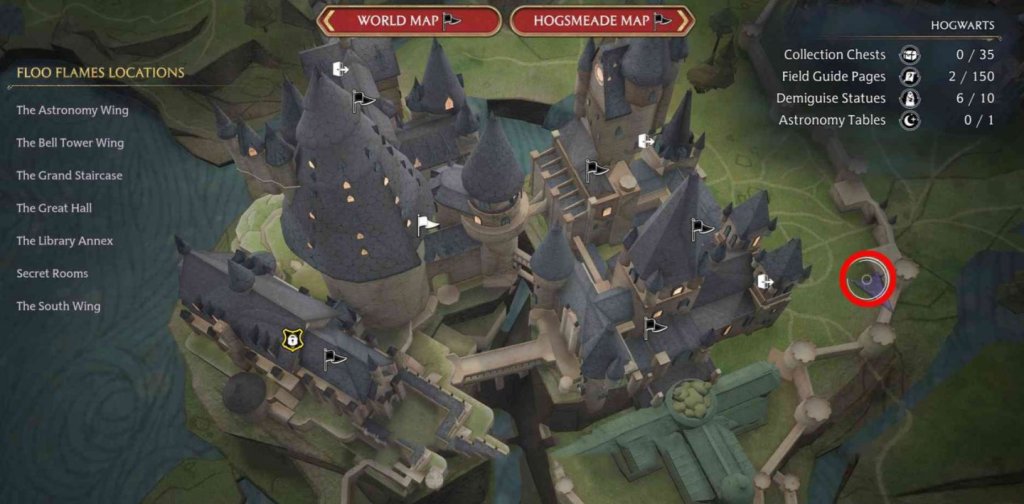 Hogwarts Legacy все статуэтки демимасок