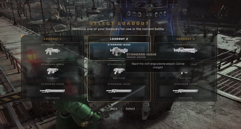 Space Marine 2 как сменить класс