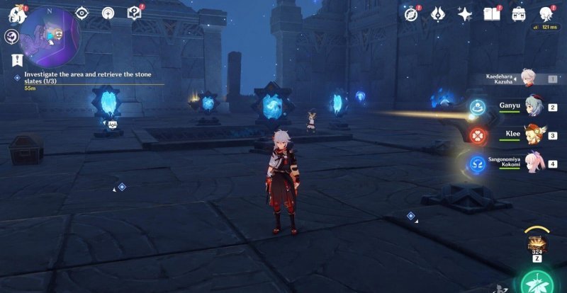 Genshin Impact головоломка букоку 17