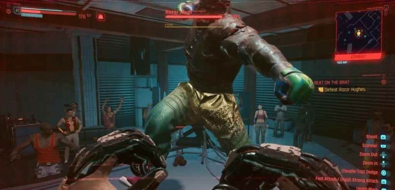 Cyberpunk 2077 кровь и кость хьюз бритва