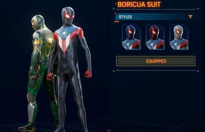 Spider-Man 2 все костюмы Человека-паука