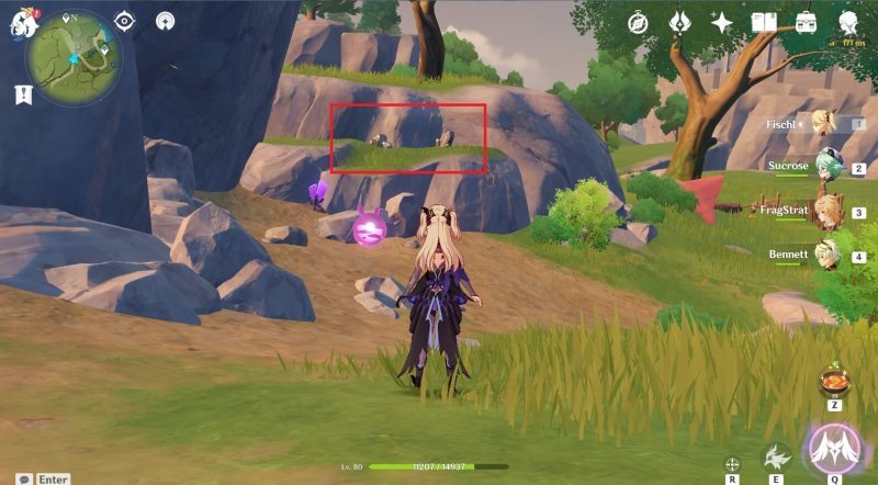 Обломки белого железа в Genshin Impact 60