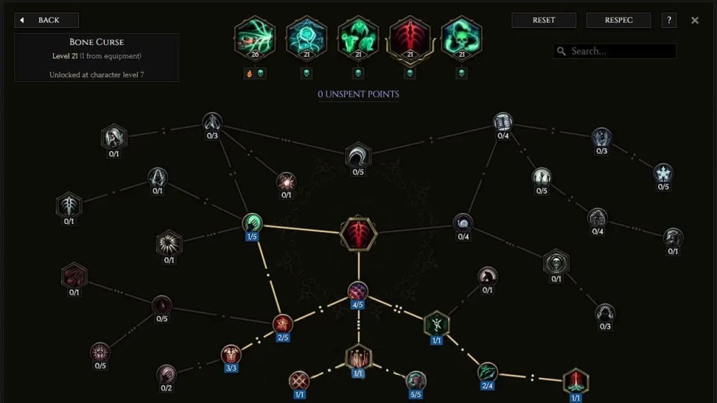 Last Epoch лучшие билды Чернокнижника