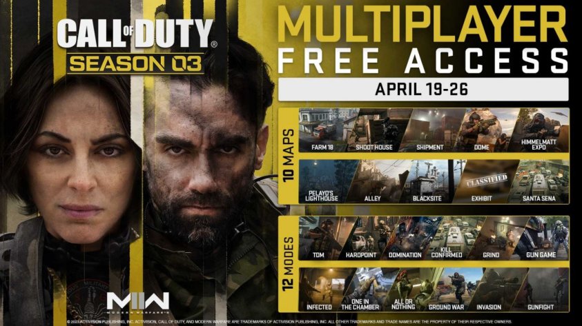 Call of Duty: Modern Warfare 2 бесплатный доступ