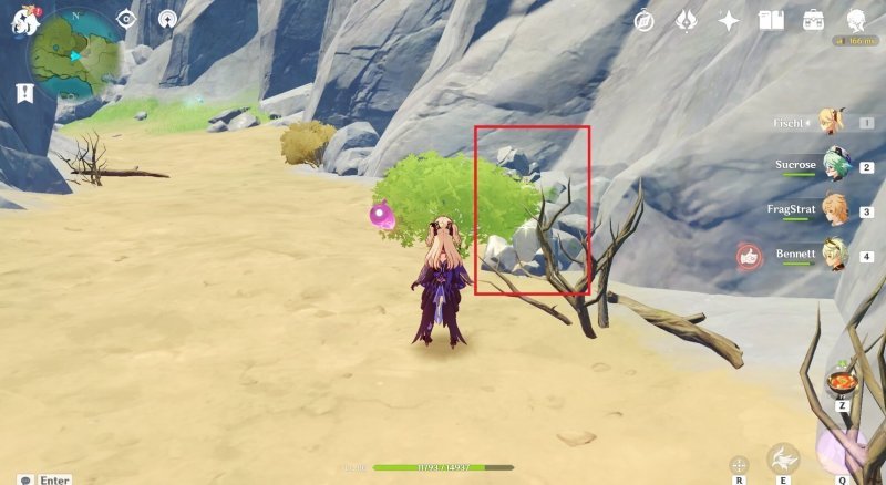 Обломки белого железа в Genshin Impact 17