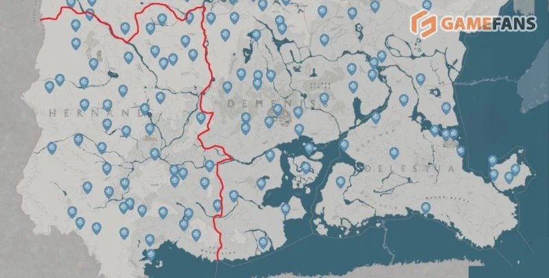 Телепорты Crimson Desert
