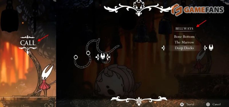 Hollow Knight: Silksong быстрое перемещение