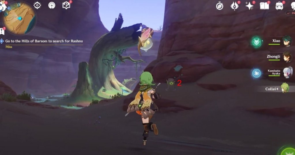 Genshin Impact Внутреннее море Сомалаты