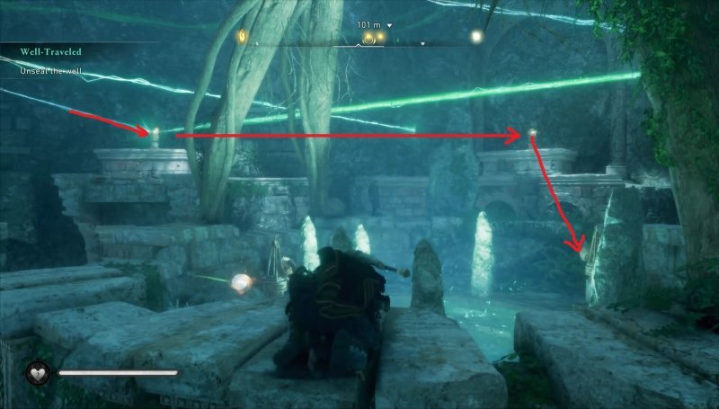 Assassin's Creed Valhalla квест с лучами 3