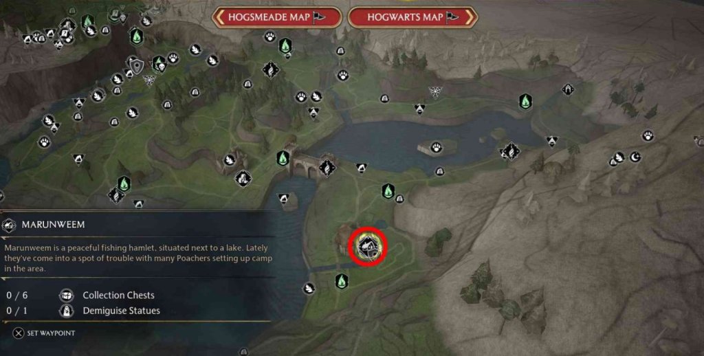 Hogwarts Legacy все статуэтки демимасок