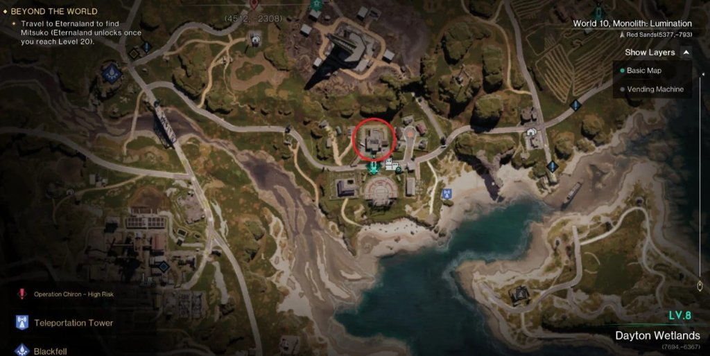 Once Human ящики Overlook Town