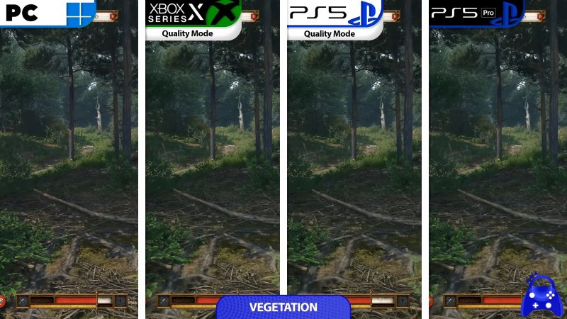 Kingdom Come: Deliverance 2 сравнение графики