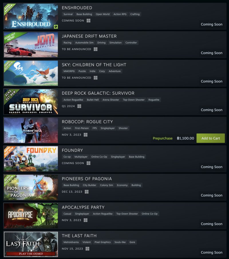 Steam Next Fest Enschrouded