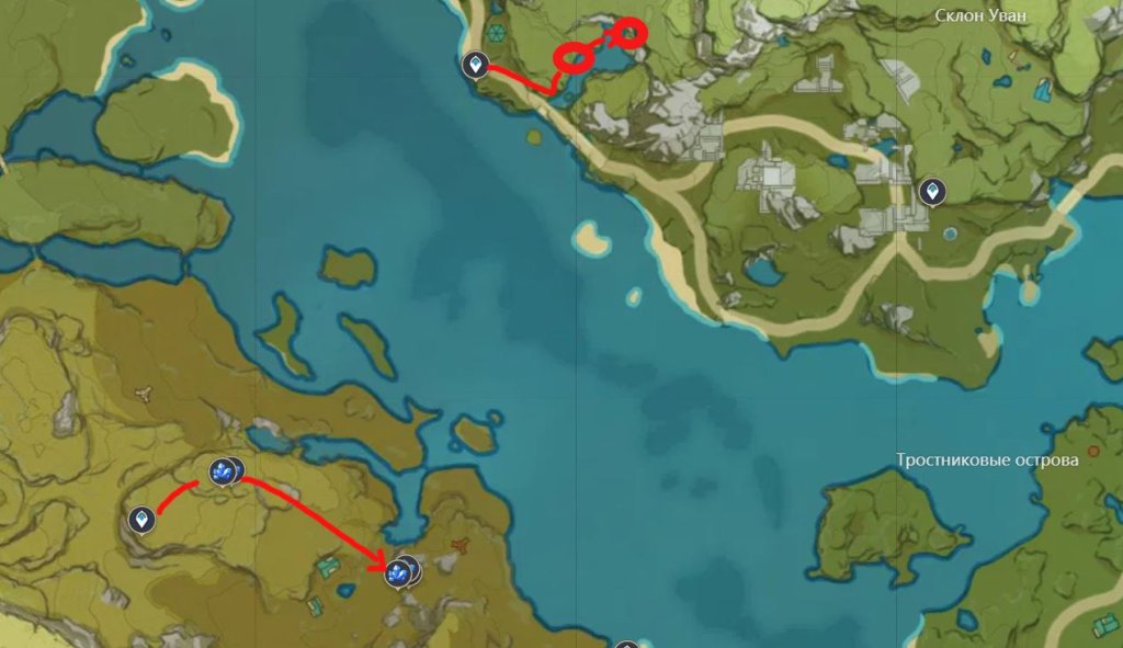 Genshin Impact магические кристаллические обломки