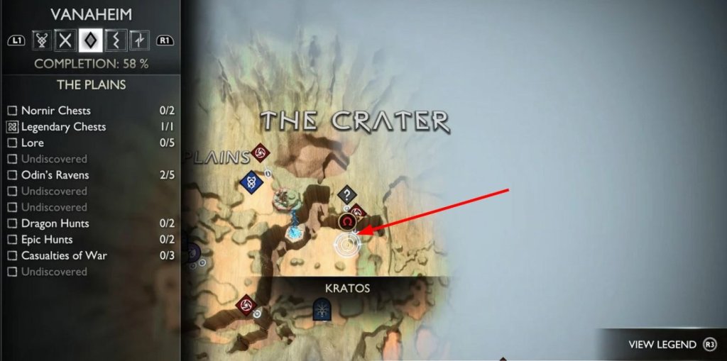 God Of War: Ragnarok сундуки Норн