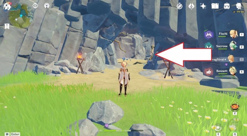 Обломки белого железа в Genshin Impact 15