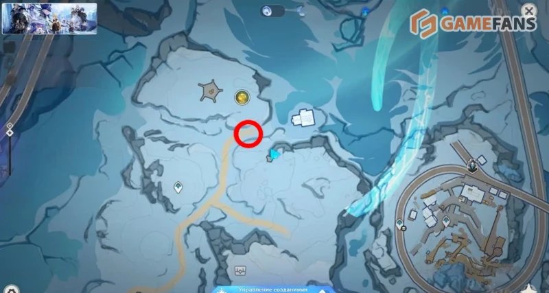 Все Криокулы на Морозном пике в Genshin Impact