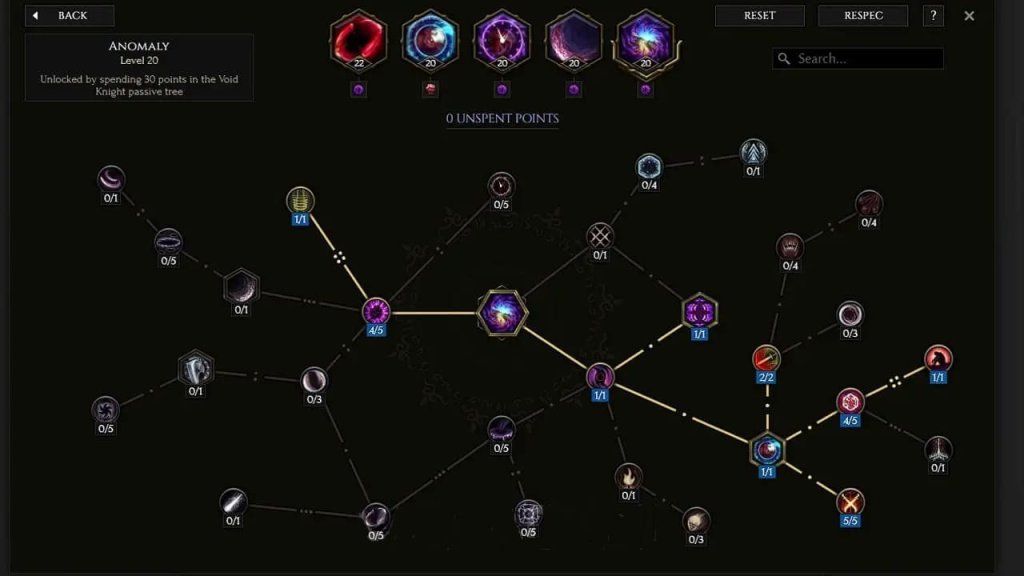 Last Epoch билды Рыцарь Пустоты