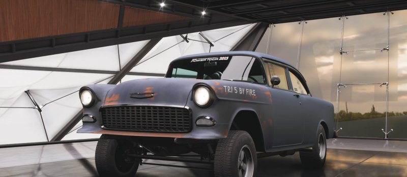 Forza Horizon 5 как открыть Hoonigan Chevrolet Bel Air