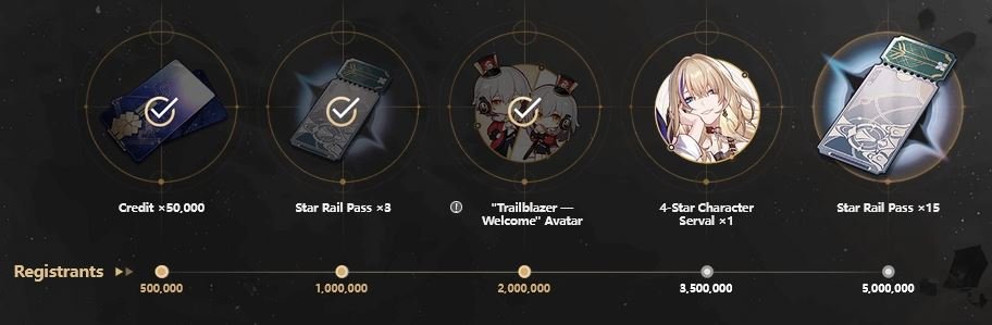 Honkai: Star Rail предрегистрация