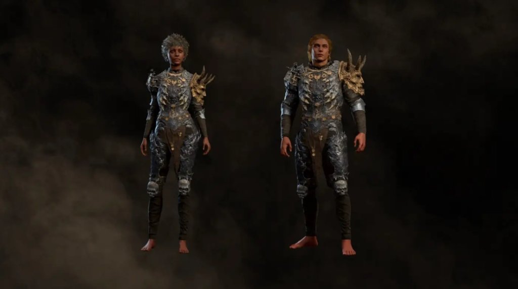 Baldur`s Gate 3 Доспехи адского заката