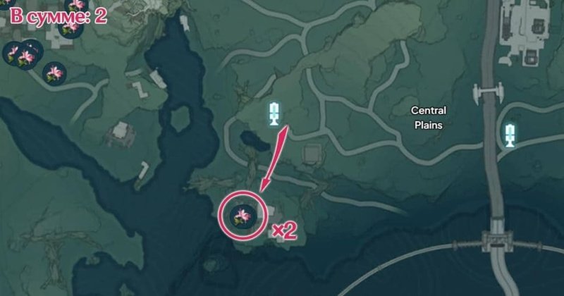 Wuthering Waves цветок пекока