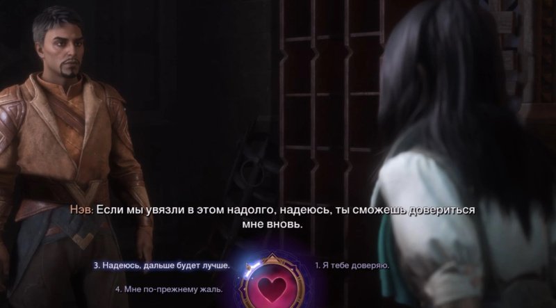 Dragon Age: The Veilguard роман с Нэв