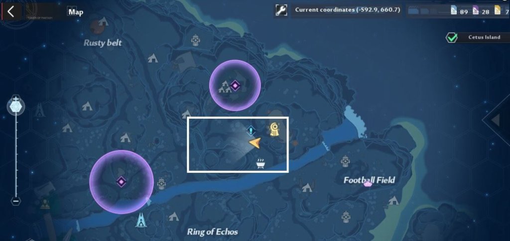 Tower of Fantasy Кафе Аиды