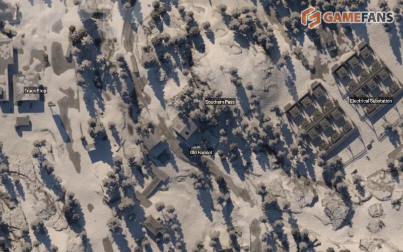 Карта Pendola Pass в ARC Raiders