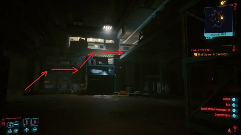 Cyberpunk 2077 распознавание образов 1