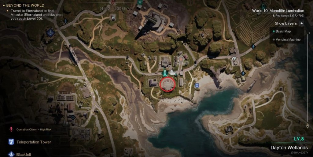 Once Human ящики Overlook Town