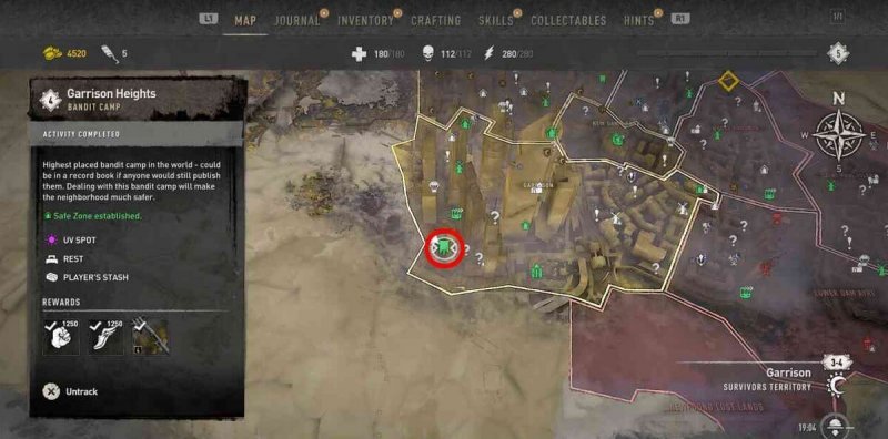 Все лагеря бандитов в Dying Light 2 7